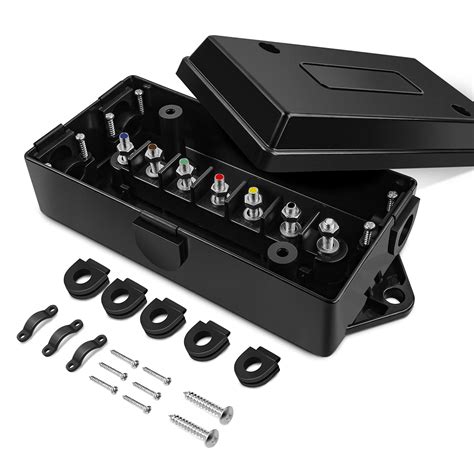 campervan electrical junction box|7 way electrical junction box.